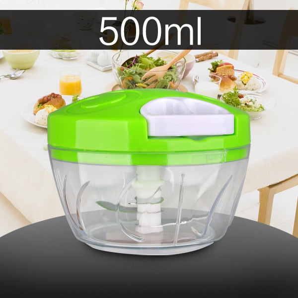 500ml-1.5L High-capacity Multi-function Kitchen Manual Cutter