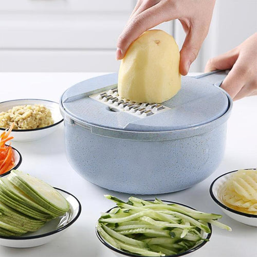 10pcs/Set Multifunction Vegetable Fruit Slicer Cutter