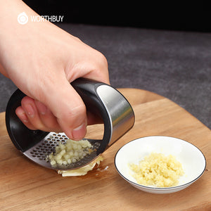 WORTHBUY Stainless Steel Garlic Press